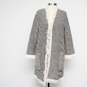 Bruno Manetti. Giacca Open Duster Blazer.